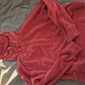 Cropped thread and supply sweatshirt